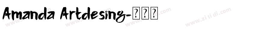 Amanda Artdesing字体转换